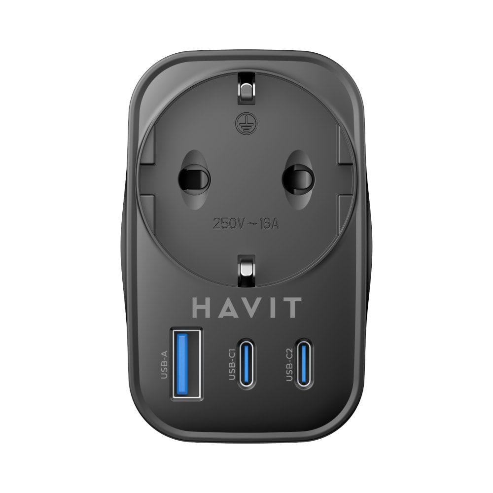 Havit UC142 30W 4-in-1 Travel Charger