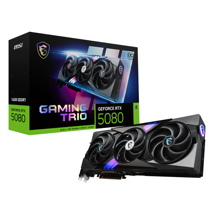 MSI GeForce RTX 5080 16G GAMING TRIO OC