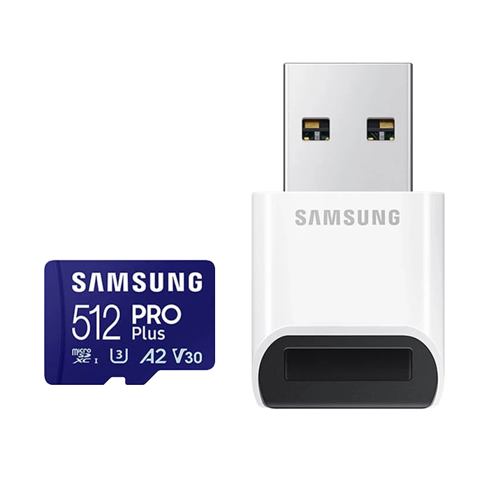 Samsung PRO Plus microSDXC Card UHS-I + Reader