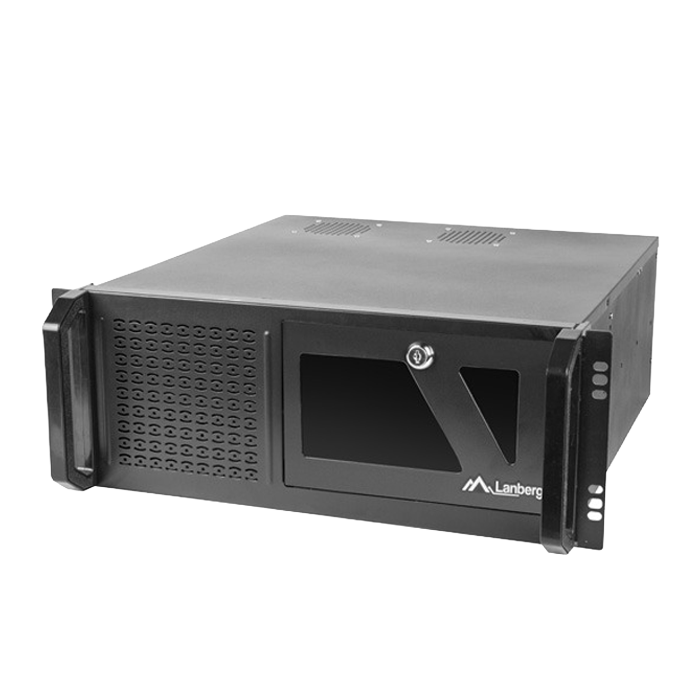 Lanberg Rackmount Server Chassis ATX 450/08 19"/4U