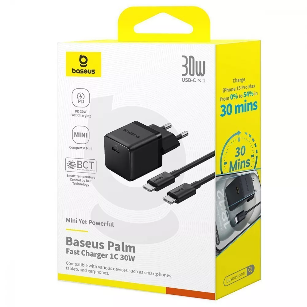 Baseus Palm Fast Charger 1C 30W