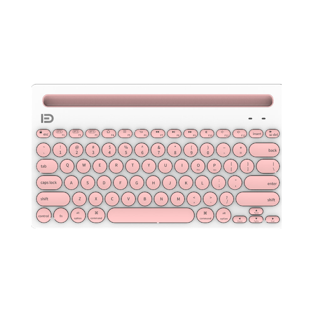 FD (Fude) Fude EK3381T Multi Device Bluetooth Wireless Silent Keyboard
