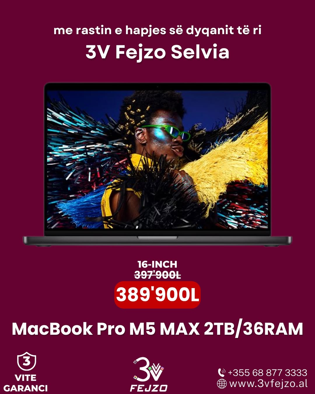 Apple MacBook Pro Max 16" M5 2TB 36RAM