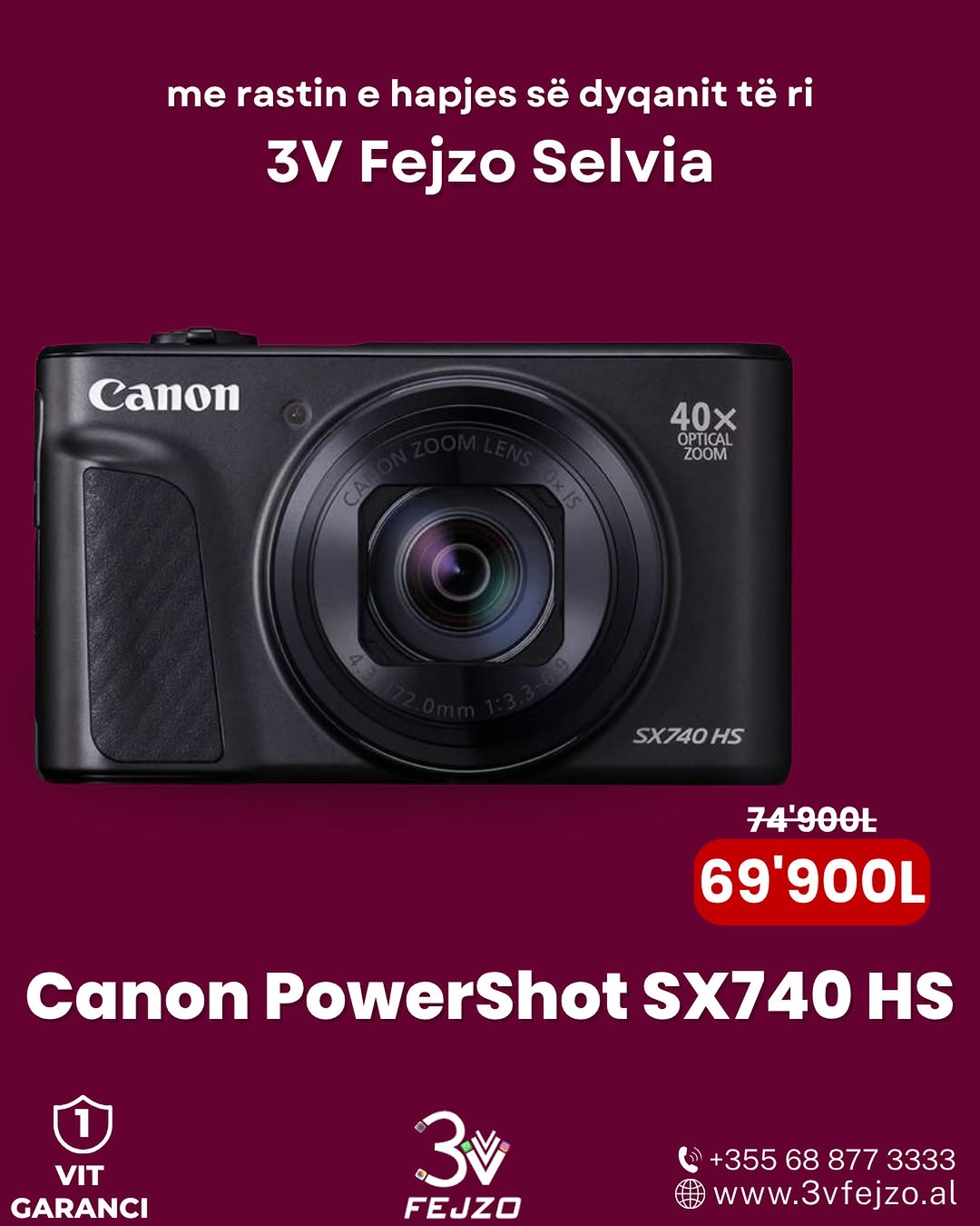 Canon SX740 PowerShot HS
