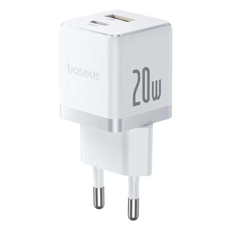 Baseus Palm Fast Charger Type C + USB-A 20W