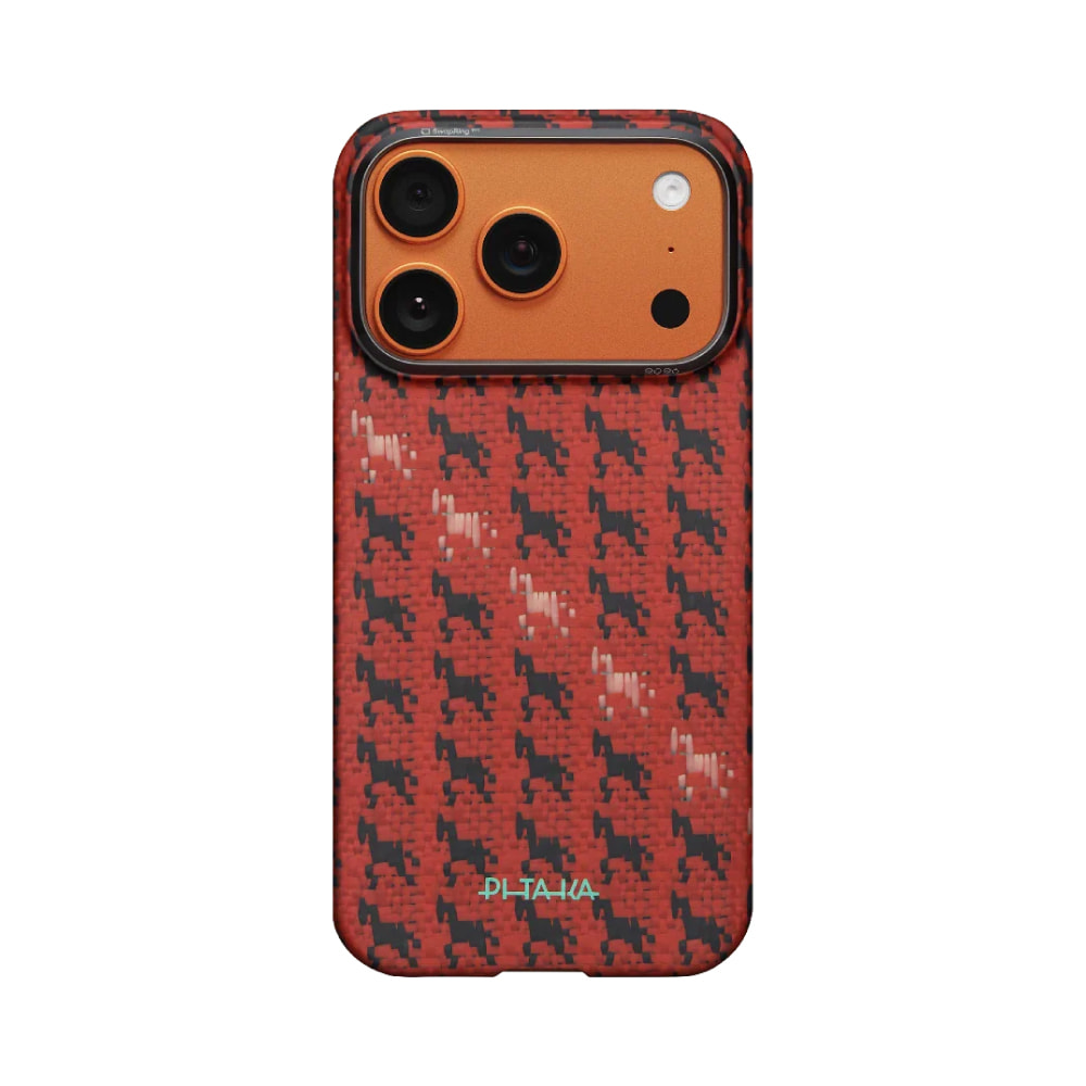 PITAKA Edge Case Happiness Rides In for iPhone 17 Pro Max