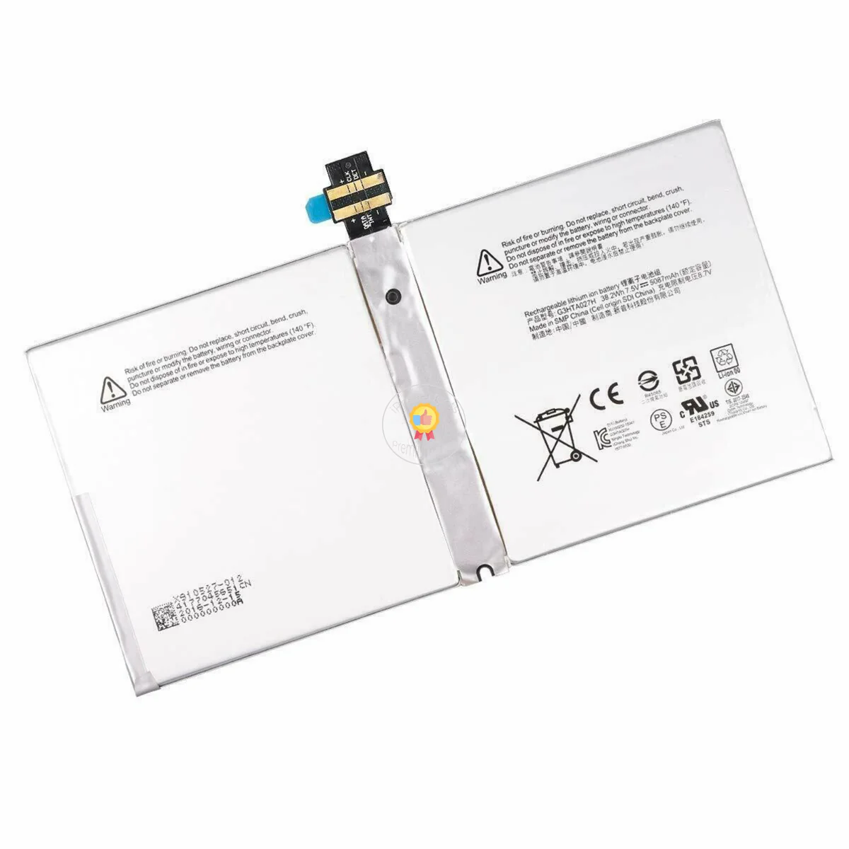 Microsoft G3HTA027H Battery, për Surface Pro 4