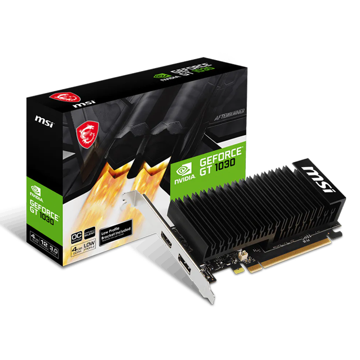 MSI GeForce GT 1030 4GHD4 LP OC