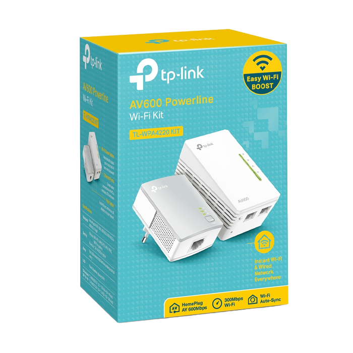 TP-Link TL-WPA4220 KIT AV600 Powerline Wi-Fi Kit
