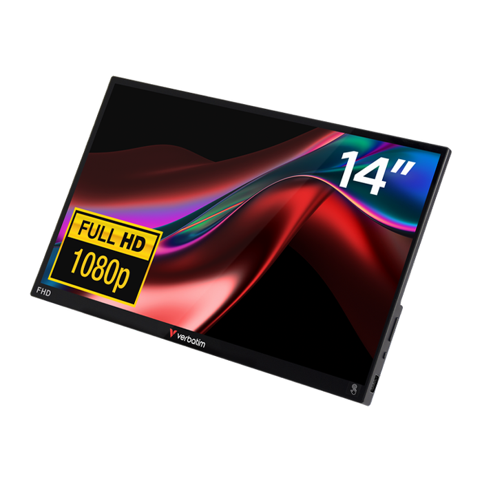 Verbatim PMT-14 Portable Touchscreen Monitor