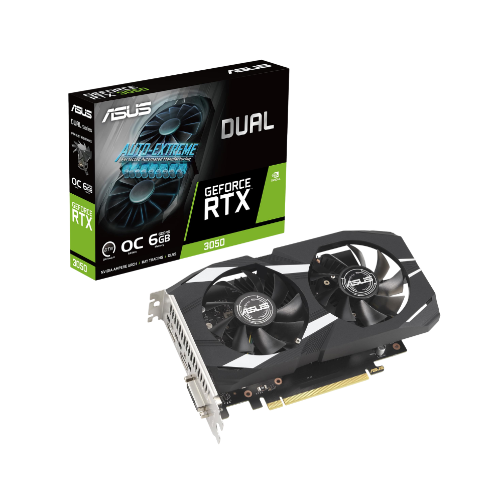 ASUS Dual GeForce RTX 3050 OC Edition 6GB