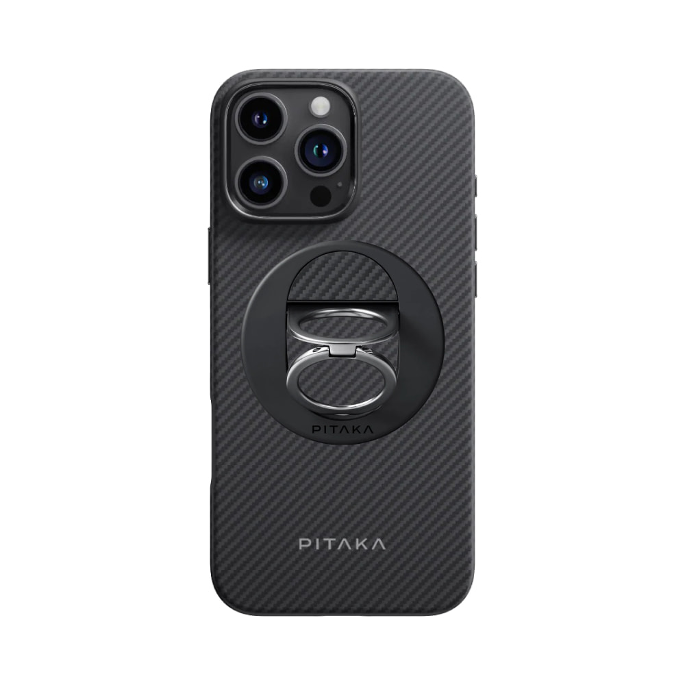 Pitaka Ultra-Slim Aramid Case 600D & Grip For Apple Iphone 16 Pro Max