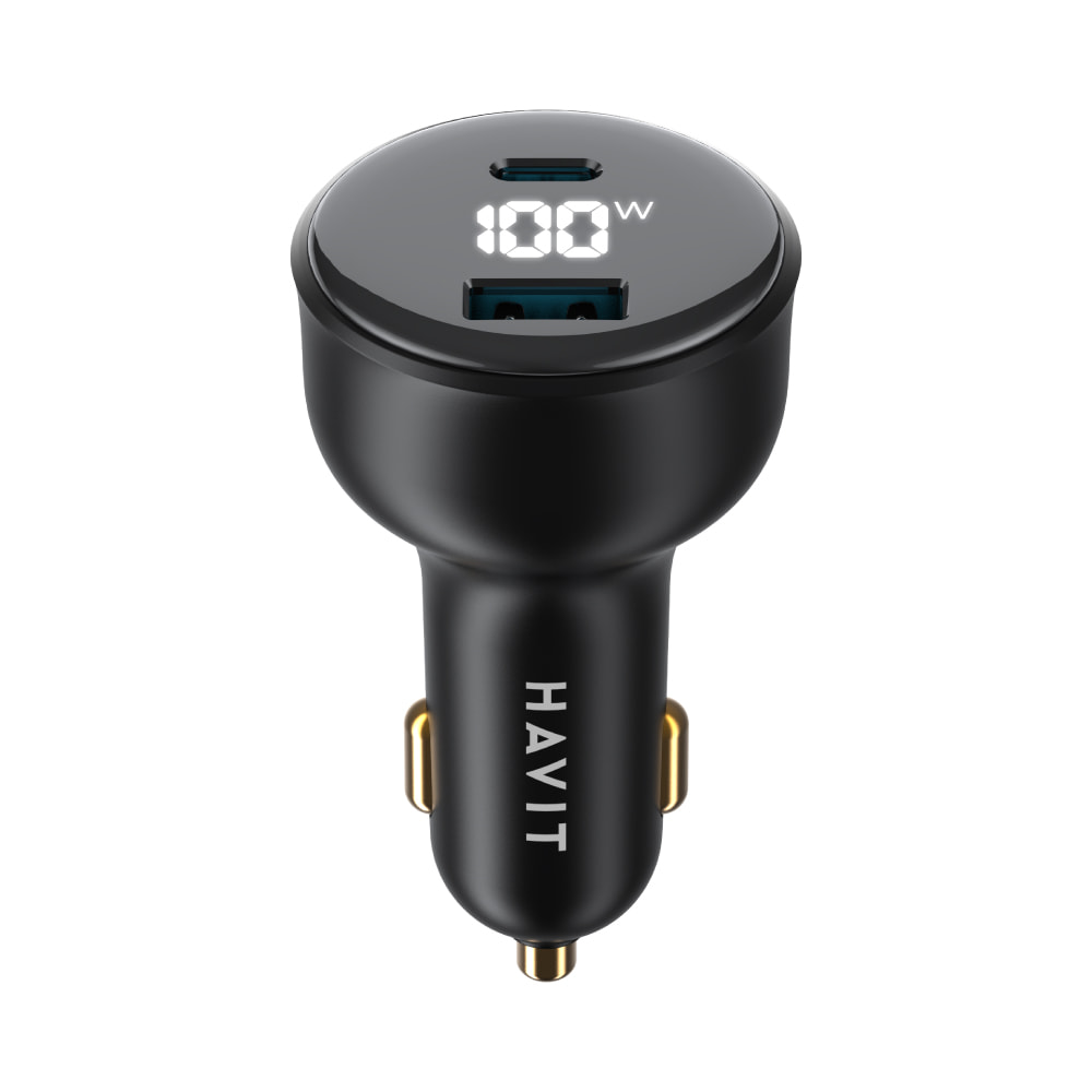 havit CC100W Dual Port Car Charger