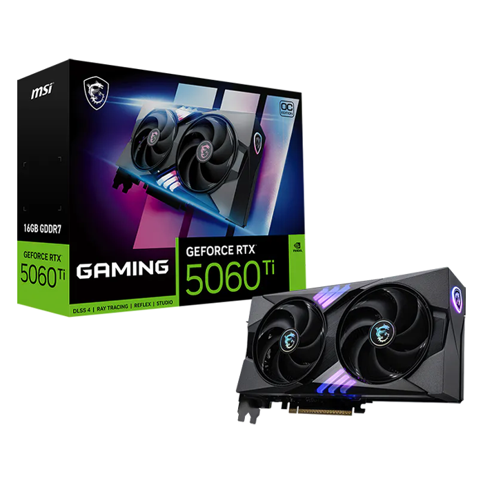 MSI GeForce RTX 5060 Ti 16G GAMING OC