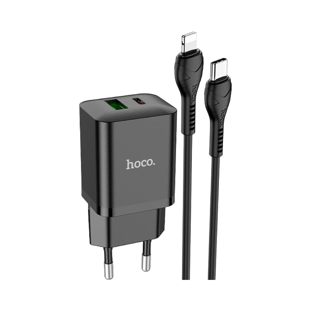 HOCO N28 Founder PD20W + QC3.0 EU cable set