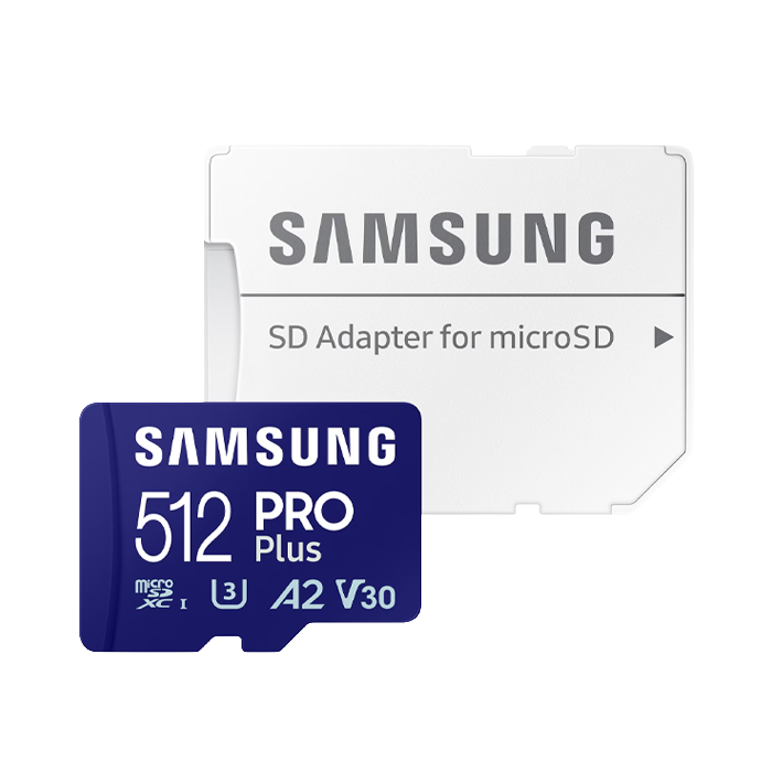 Samsung PRO Plus microSDXC Card UHS-I + Adapter