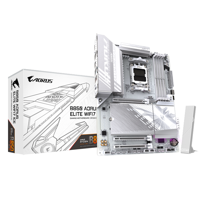 GIGABYTE B850 AORUS ELITE WIFI7 ICE