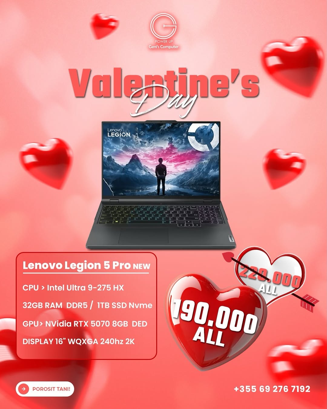 Lenovo Legion Pro 5i Gen 10 (16IAX10)