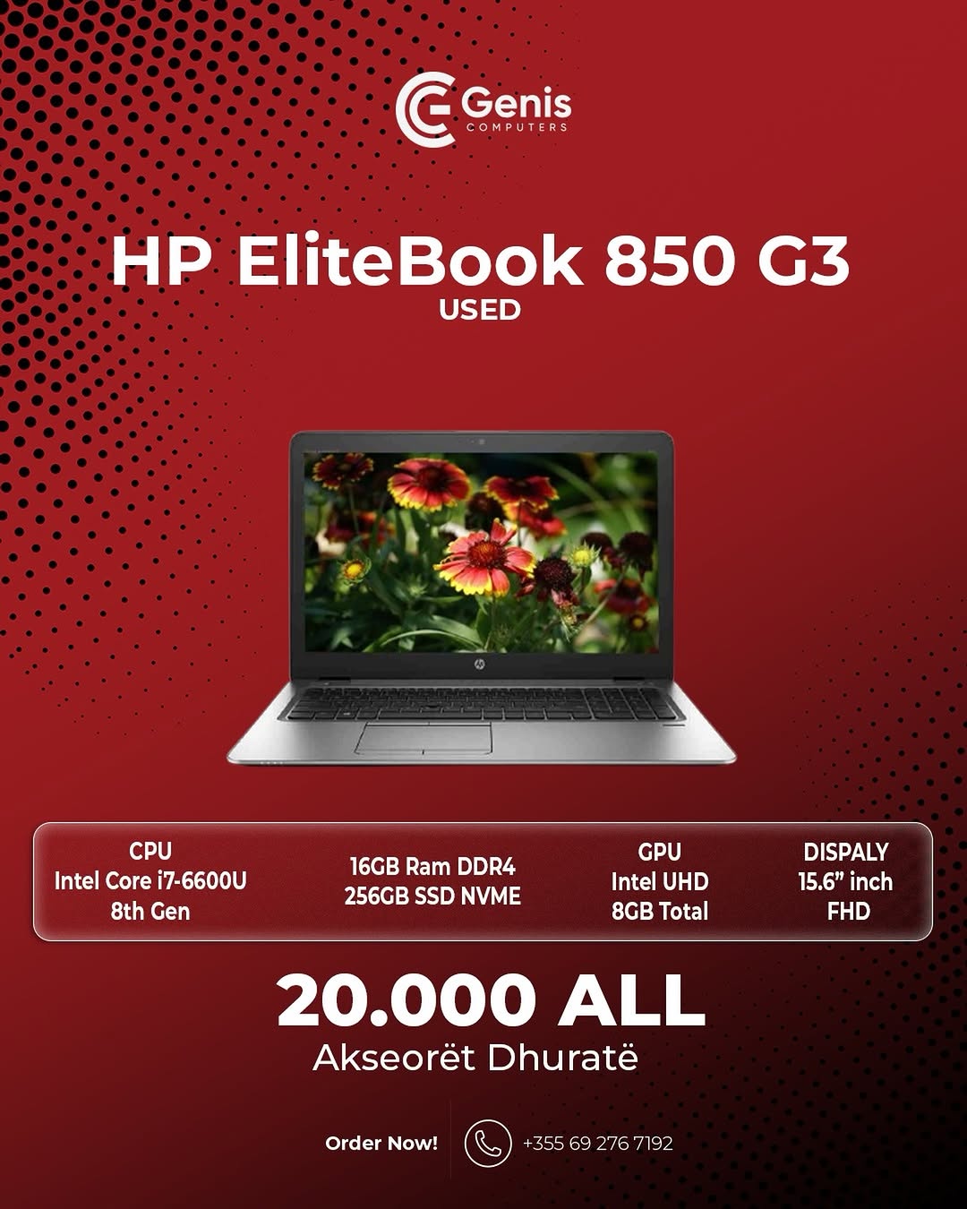 HP EliteBook 850 G3