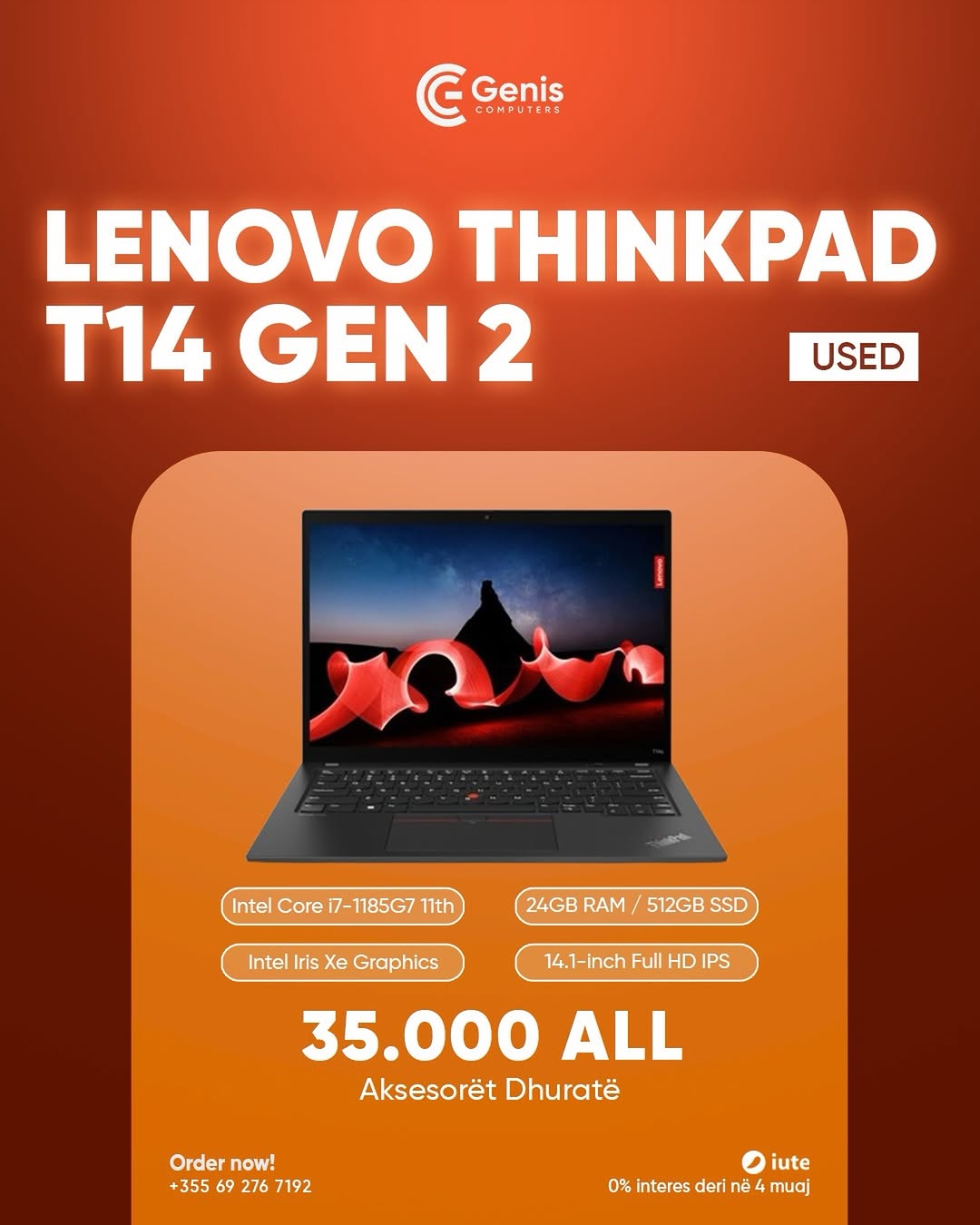 Lenovo ThinkPad T14 Gen 2 (Intel)