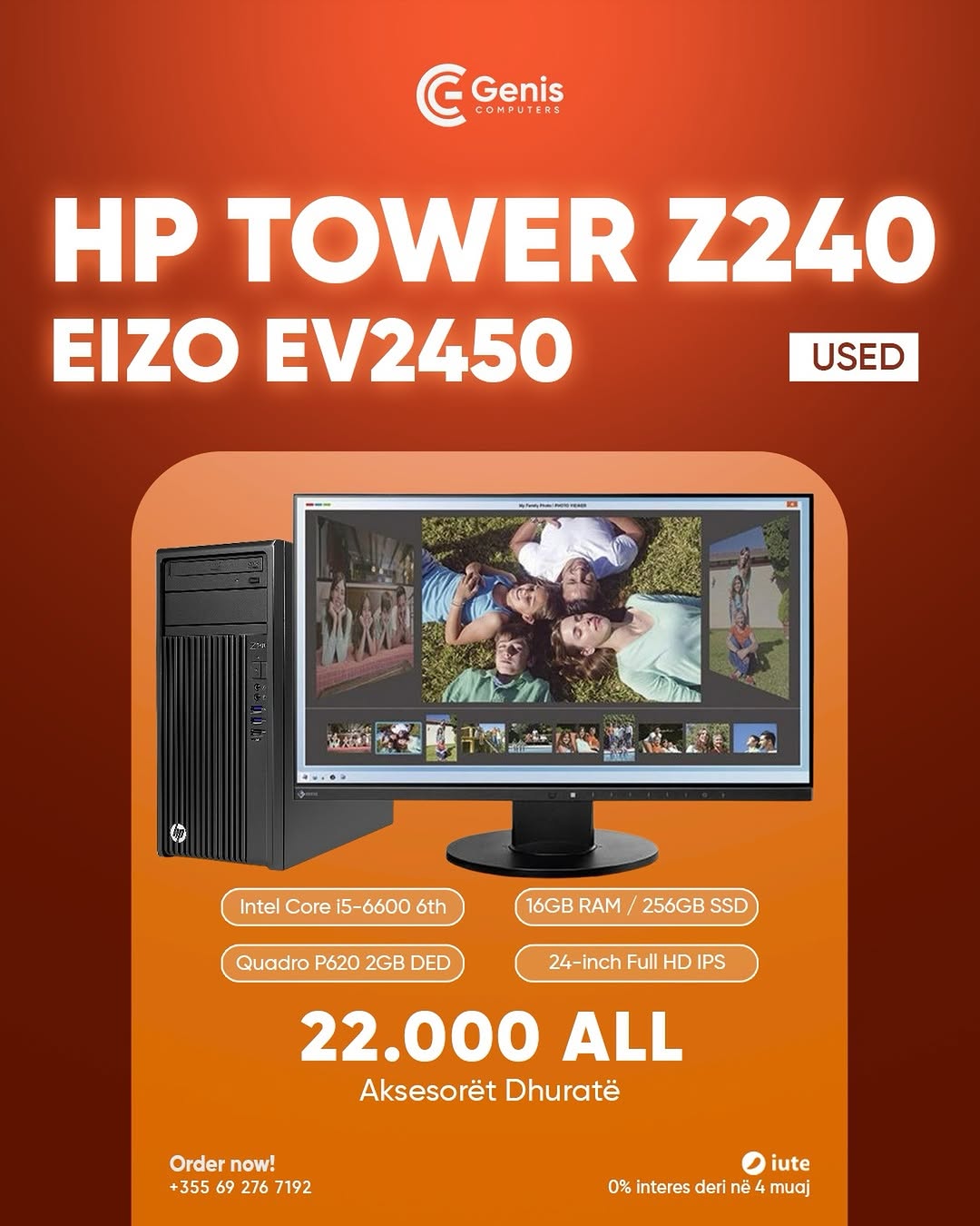 HP Z240 Tower Workstation