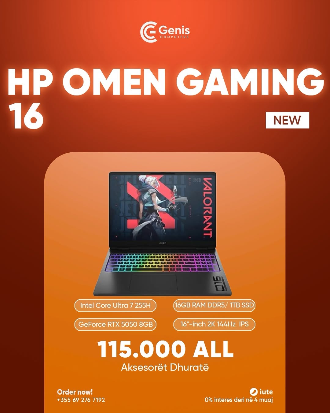 HP OMEN 16 (2025, Intel)