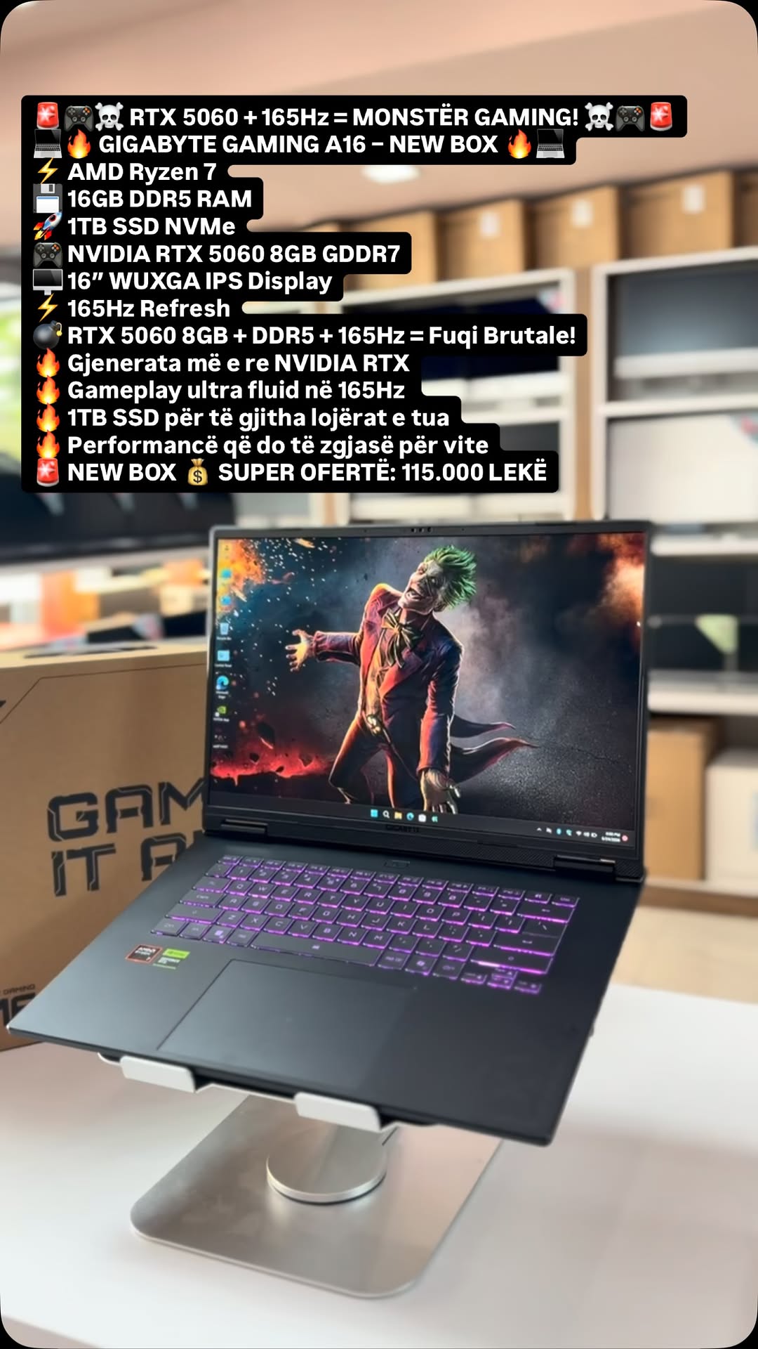 GIGABYTE GAMING A16