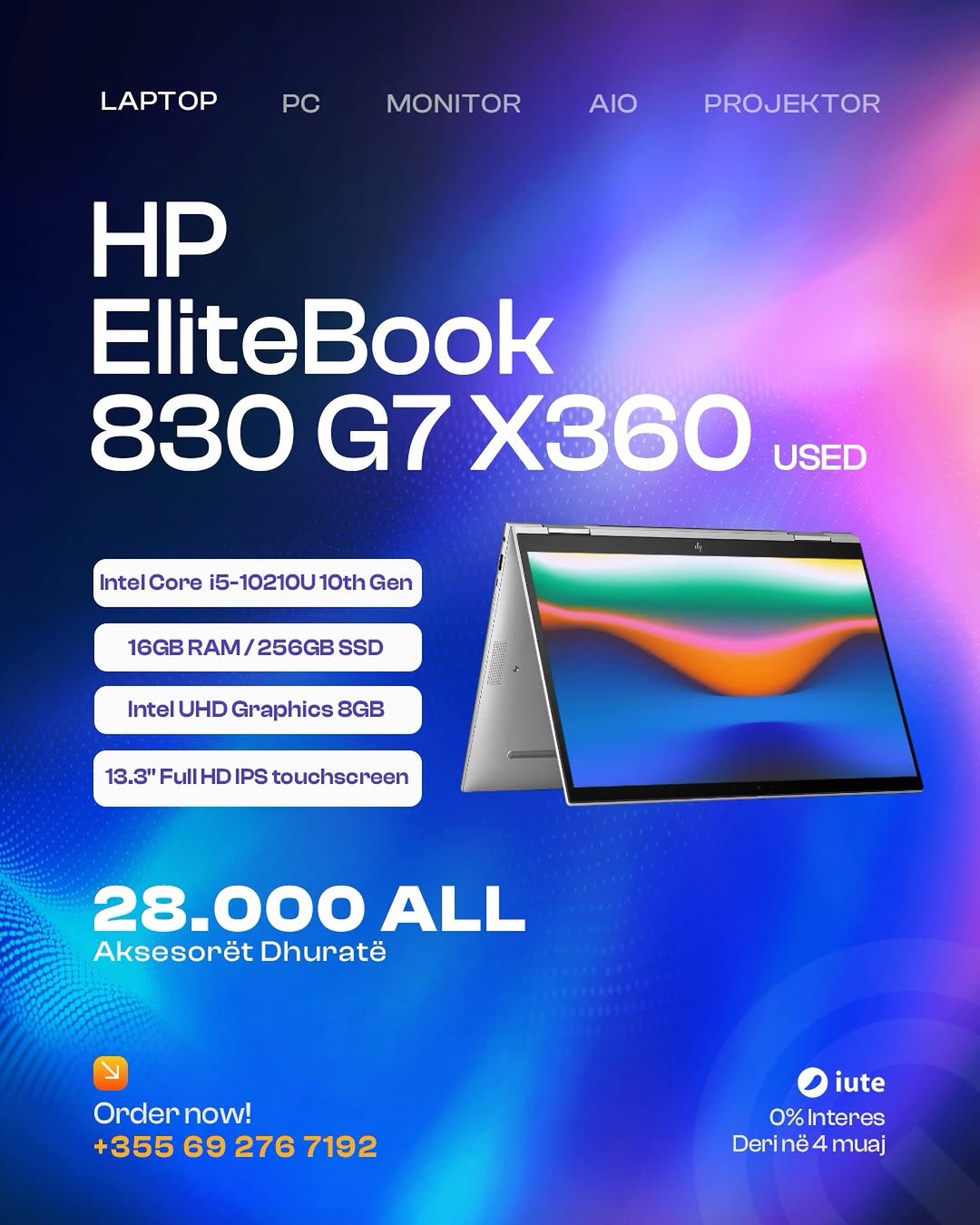 HP EliteBook x360 830 G7