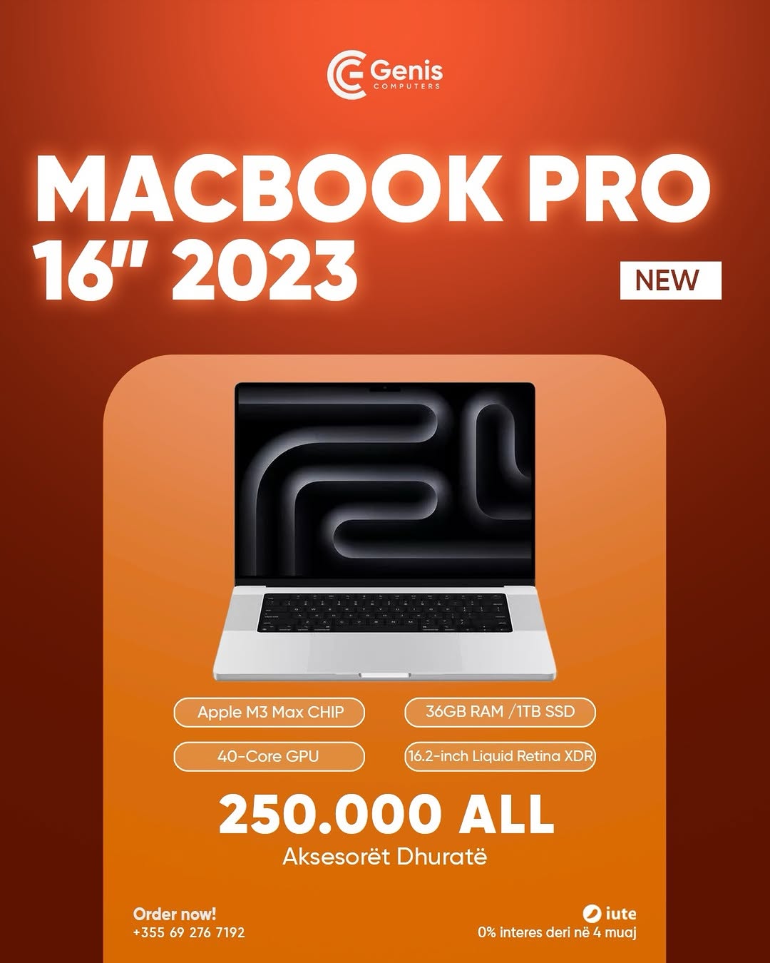 MacBook Pro (16-inch, Nov 2023)