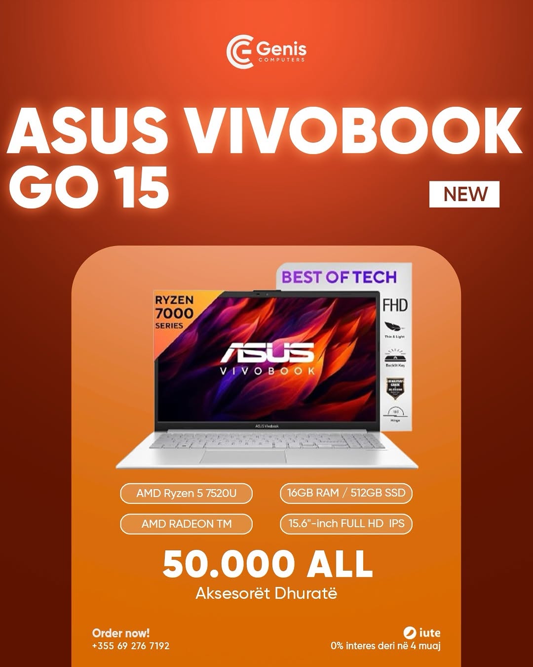 ASUS Vivobook Go 15 (E1504F)