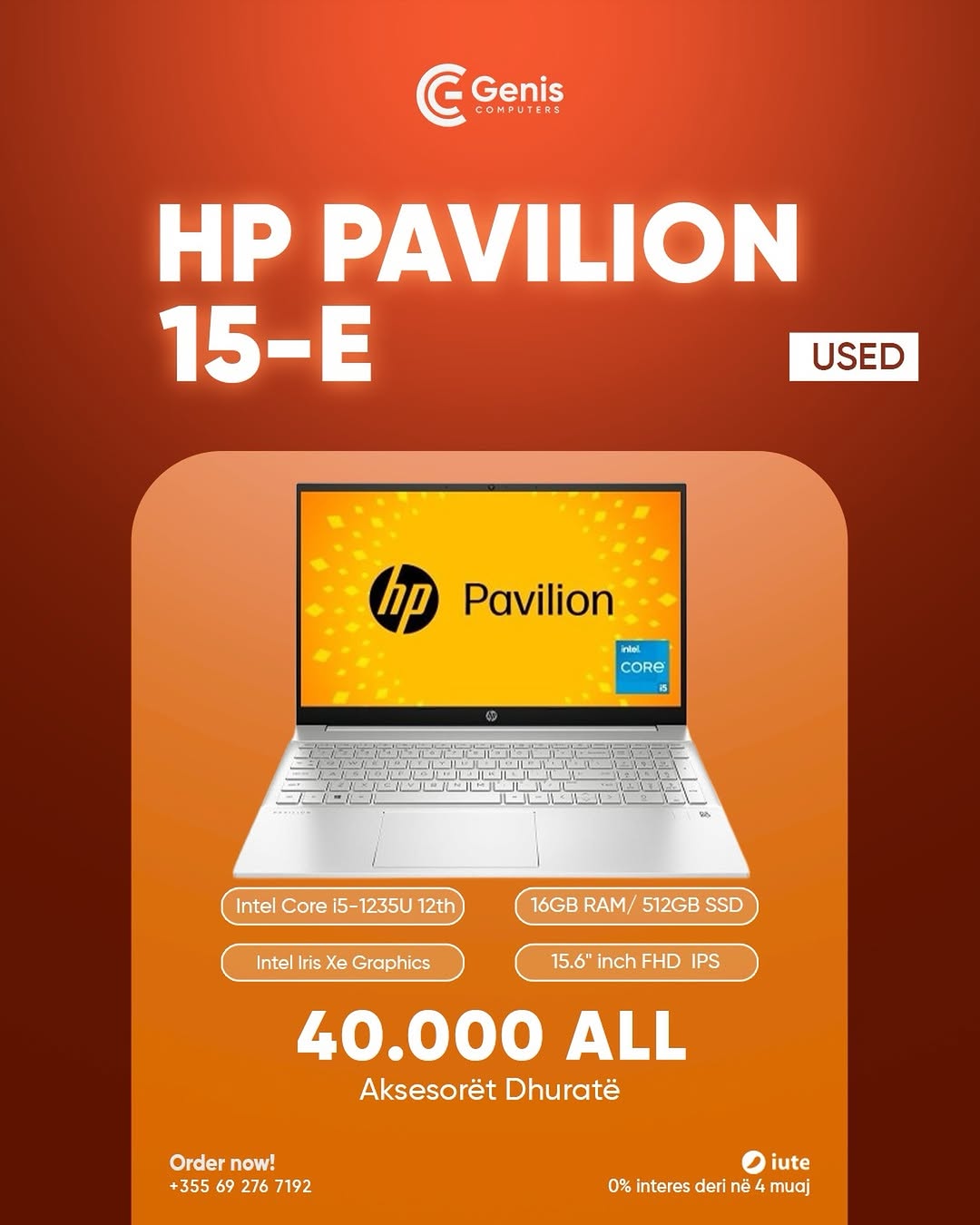 HP Pavilion Laptop 15-eg2000