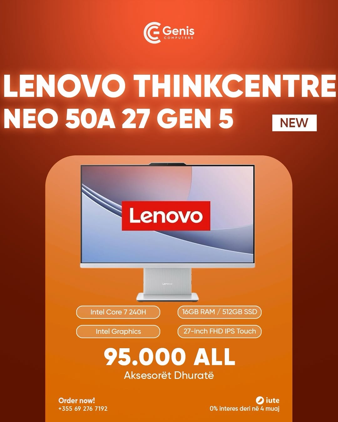 Lenovo ThinkCentre neo 50a 27 Gen 5