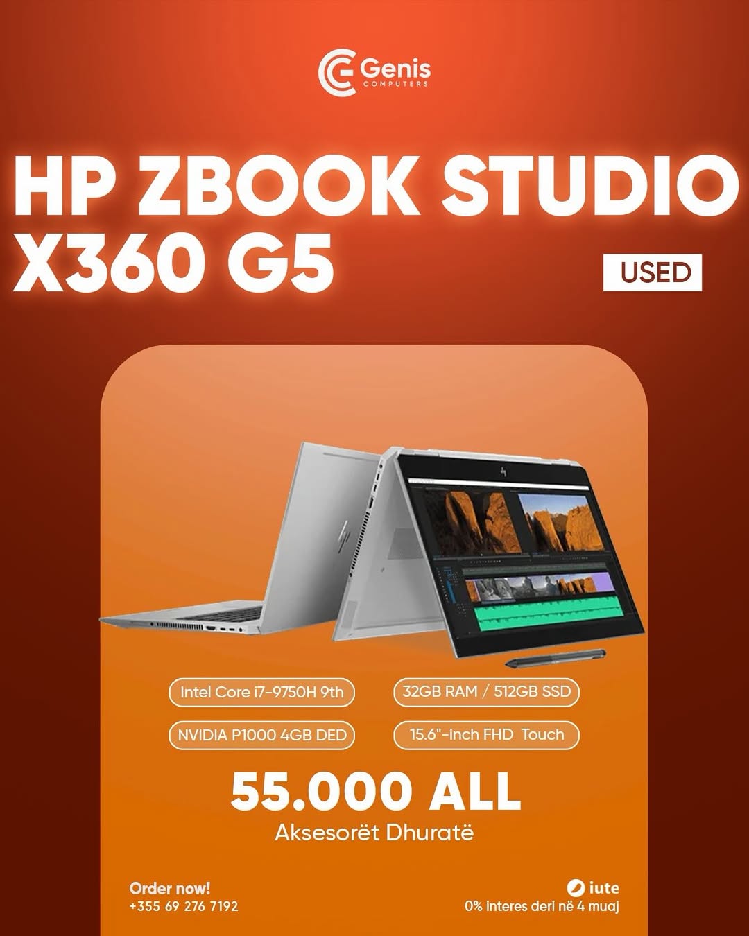 HP ZBook Studio x360 G5