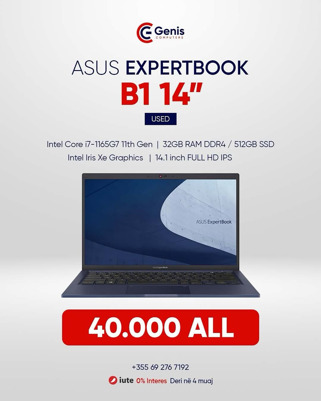 ASUS ExpertBook B1 B1400