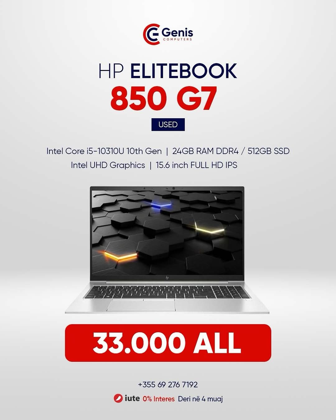 HP EliteBook 850 G7
