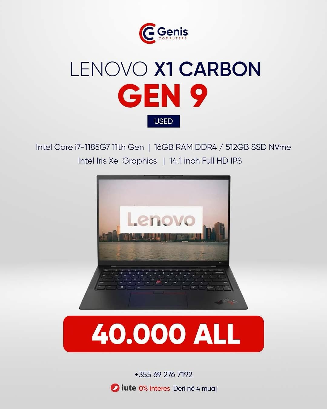Lenovo ThinkPad X1 Carbon Gen 9