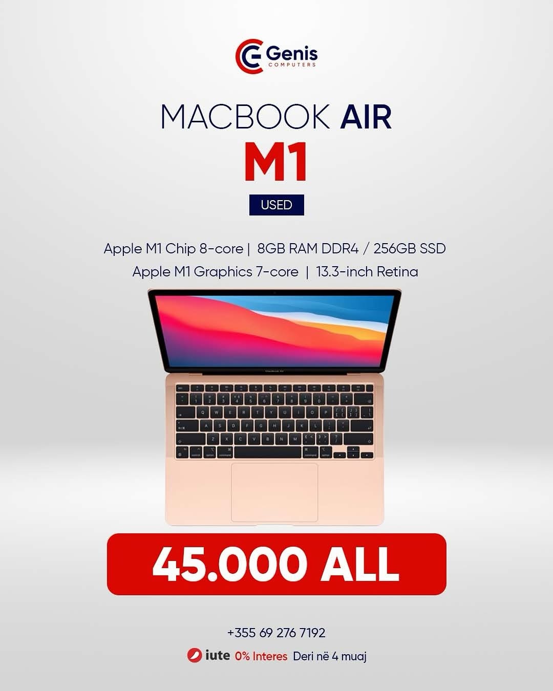 MacBook Air (M1, 2020)
