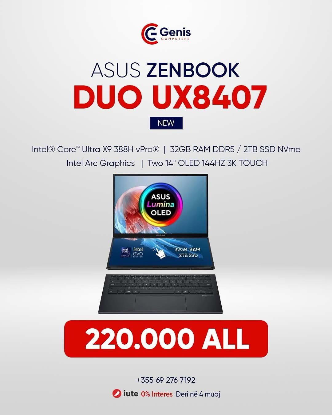ASUS Zenbook DUO (2026) UX8407