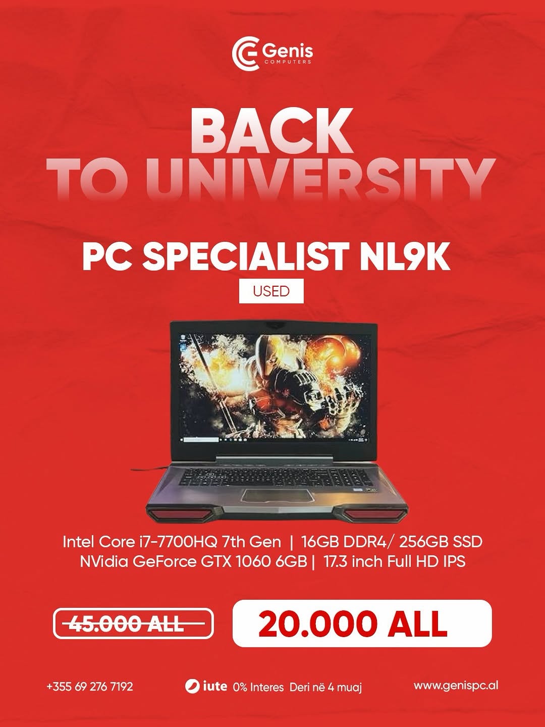 PC Specialist NL9K