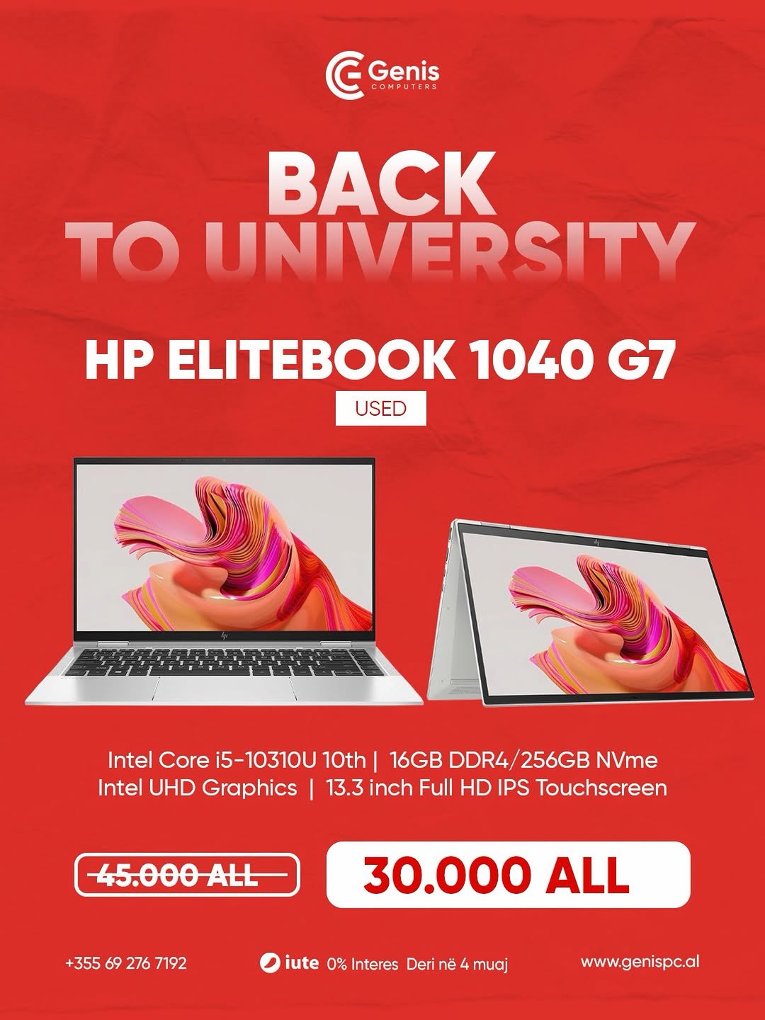 HP EliteBook x360 1040 G7