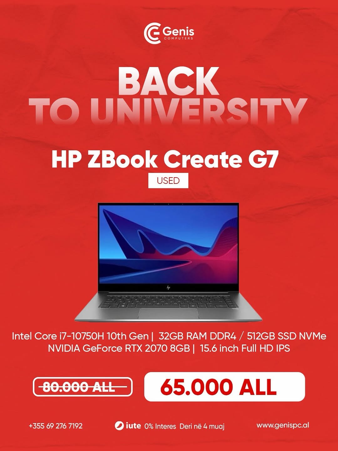 HP ZBook Create G7