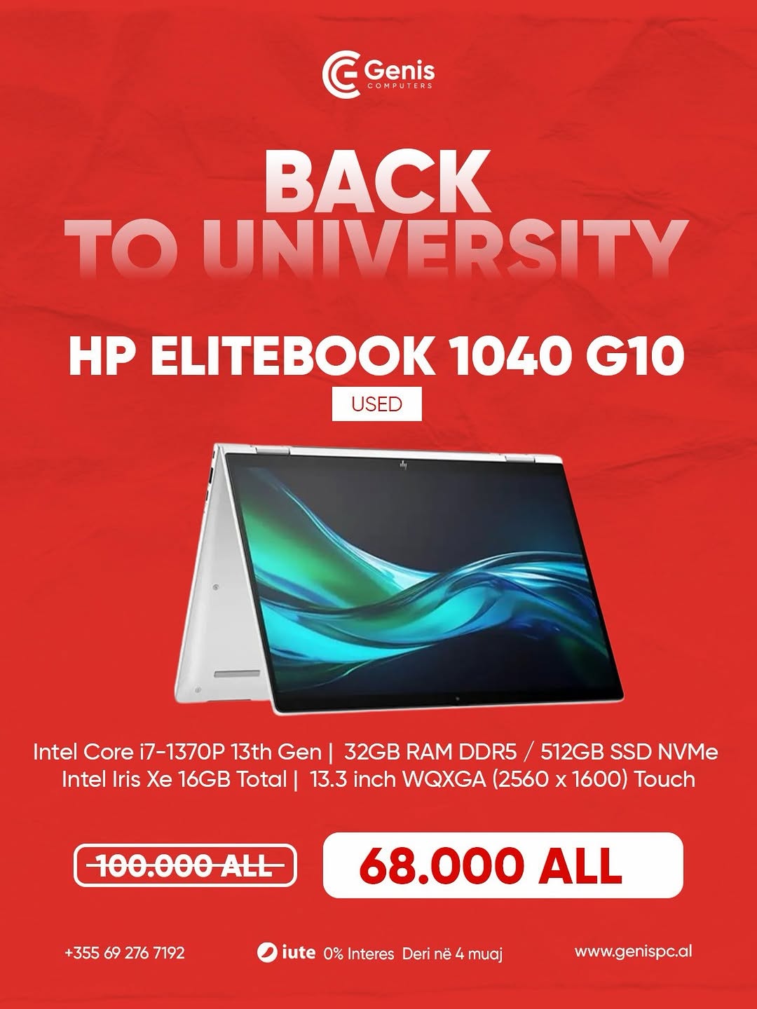 HP Elite x360 1040 14 inch G10 2-in-1 Notebook PC