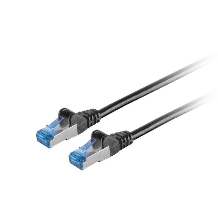 S-Conn Patch Cable Cat6a S/FTP 1m