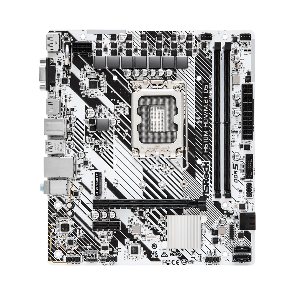 ASRock H610M-HDV/M.2+ D5