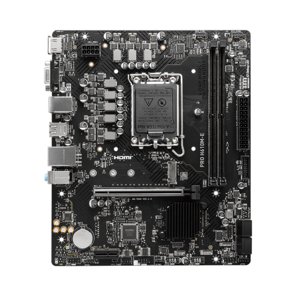 MSI PRO H610M-E