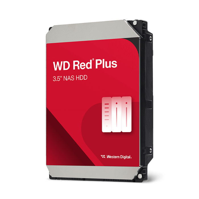 WD Red Plus 3.5" NAS HDD