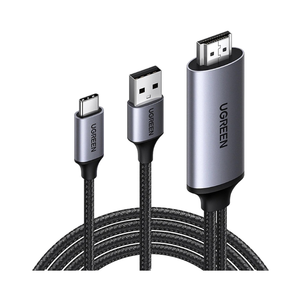 UGREEN HDMI to USB-C 4K 60Hz 2 Meter Cable With USB Power Cable