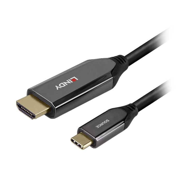 Lindy 43263 USB Type-C to HDMI Adapter Cable 3 m