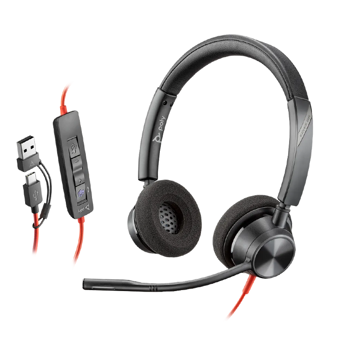 Poly Blackwire 3320 USB-C