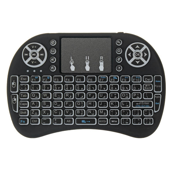 Backlit Mini Keyboard + Mouse Wireless Combo, Portable, Multi-Device, New